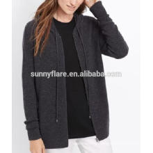 Suéter de cachemira elegante mujer cardigan